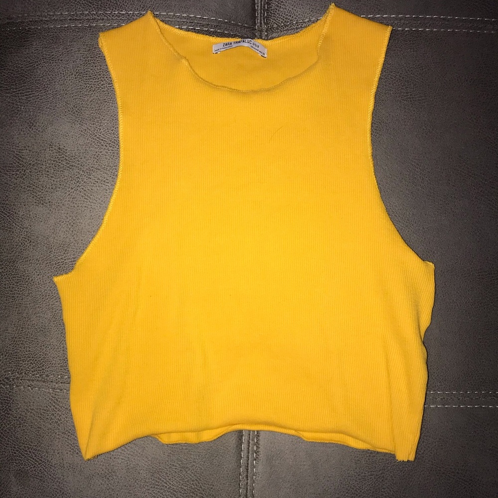 Sleeveless Crop Top